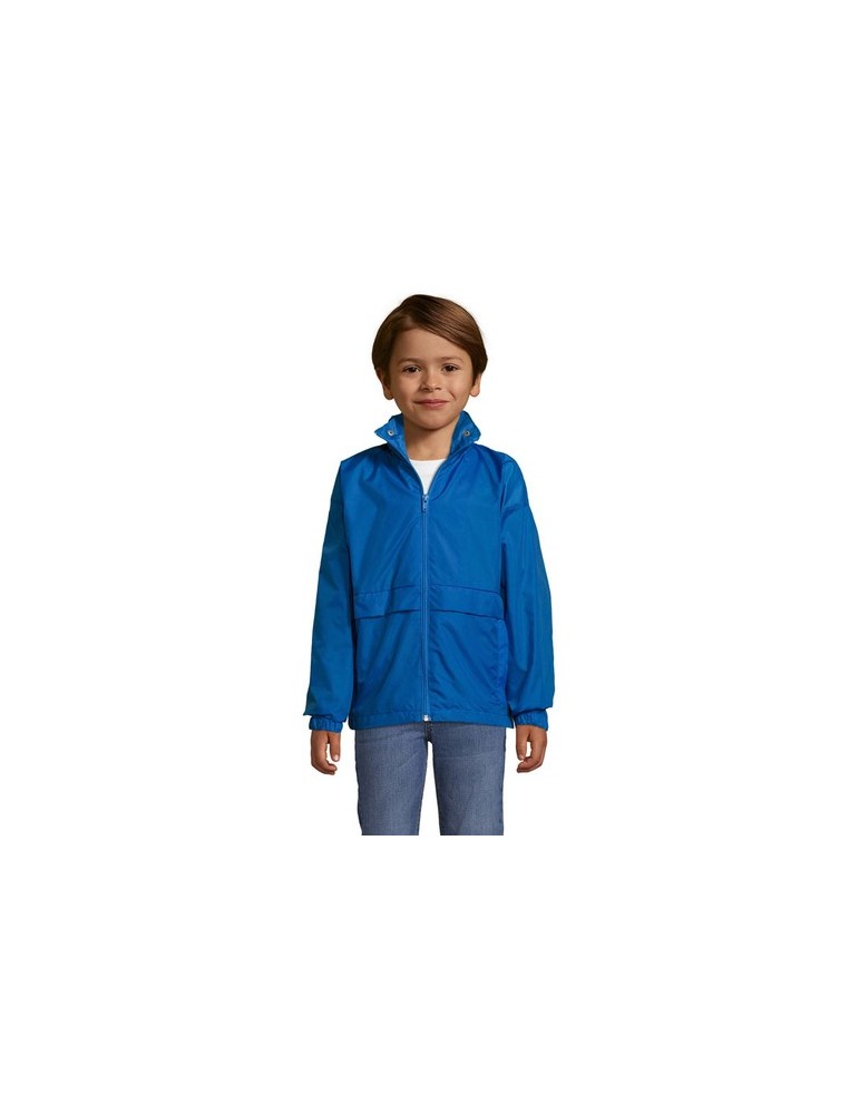 Veste Coupe-Vent Enfant Personnalisable - SOL'S SURF KIDS pas cher