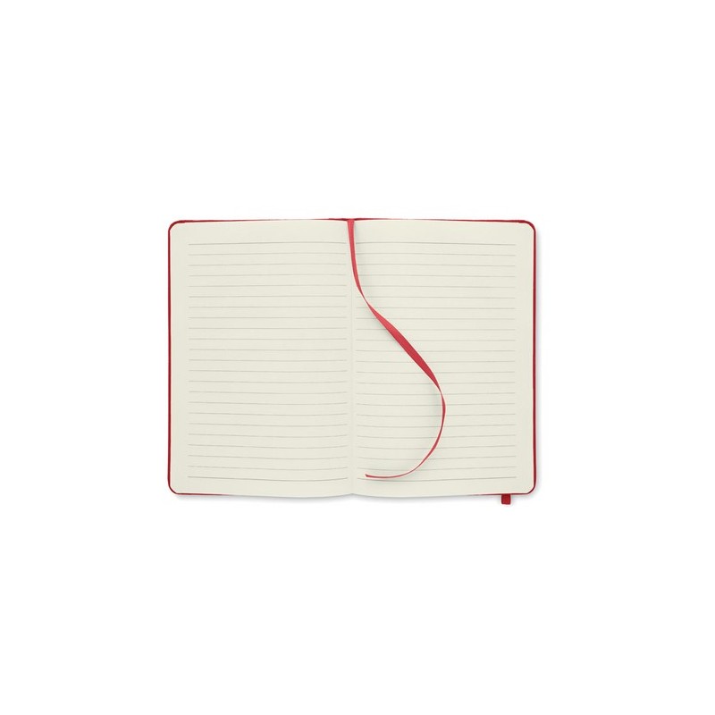 Carnet A5  en couverture RPET 600D - NOTE RPET MO9966 Matières : papier recyclé Couleurs : rouge cadeau client original