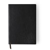 Bloc Notes Personnalisé Éco-responsable Paldon - Papeterie Matières : PU Couleurs : bleu marine personnalisation sur mesure