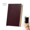 Bloc Notes Personnalisé Éco-responsable Paldon - Papeterie Matières : PU Couleurs : noir impression haute définition