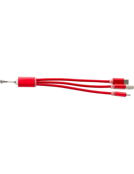 Câble de Charge Personnalisé Alvin - Objet Publicitaire Pratique