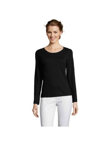 T-shirt Manches Longues Personnalisé Majestic - 100% Coton pas cher 2
