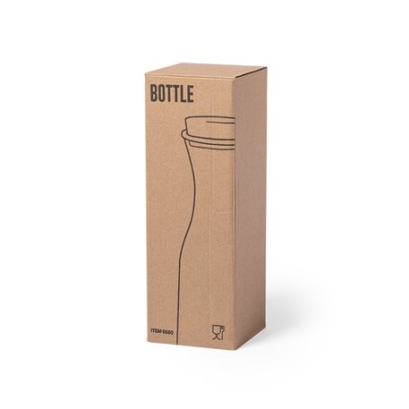 Bouteille Éco-responsable en Verre Personnalisée Pas Cher - Lonpel Matières : liège goodies publicitaire événementiel