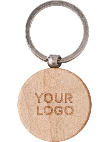 Porte-clés personnalisé en bois May