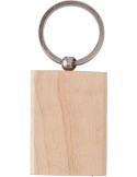 Porte-clés unique et publicitaire en bois Shania