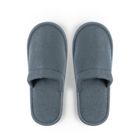 Pantoufles Confortables Personnalisées Pas Cher - Tarkun Matières : coton Couleurs : noir objet promo petit budget