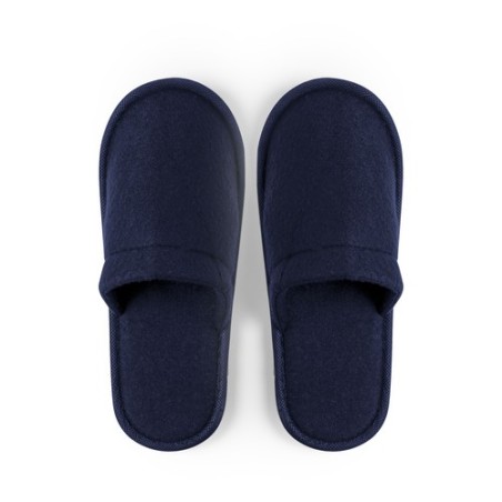 Pantoufles Confortables Personnalisées Pas Cher - Tarkun Matières : coton Couleurs : noir objet promotionnel éco-responsable