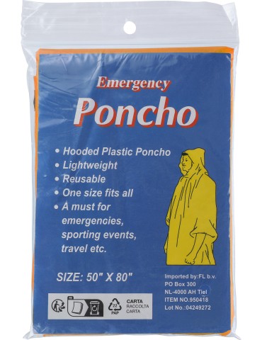 Poncho en PE Objets Publicitaires Pratiques Pablo