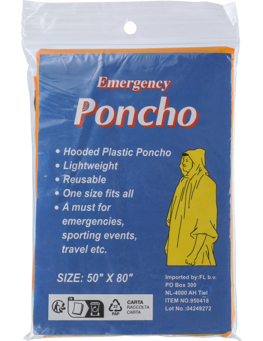 Poncho en PE Objets Publicitaires Pratiques Pablo