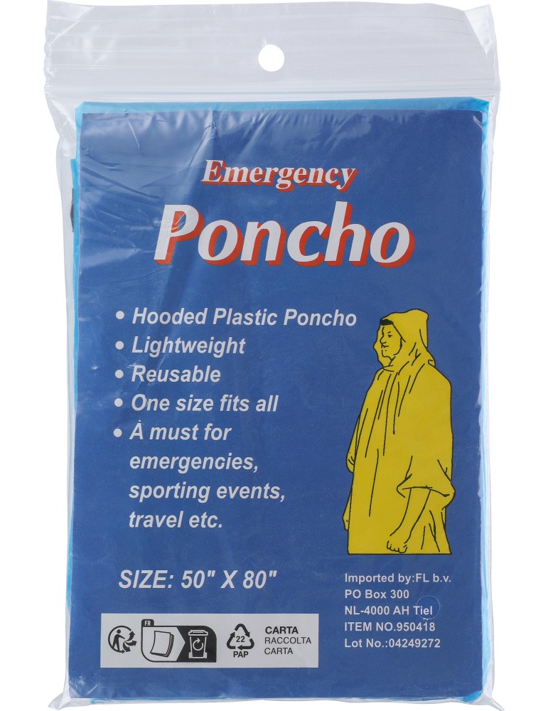 Poncho en PE Objets Publicitaires Pratiques Pablo