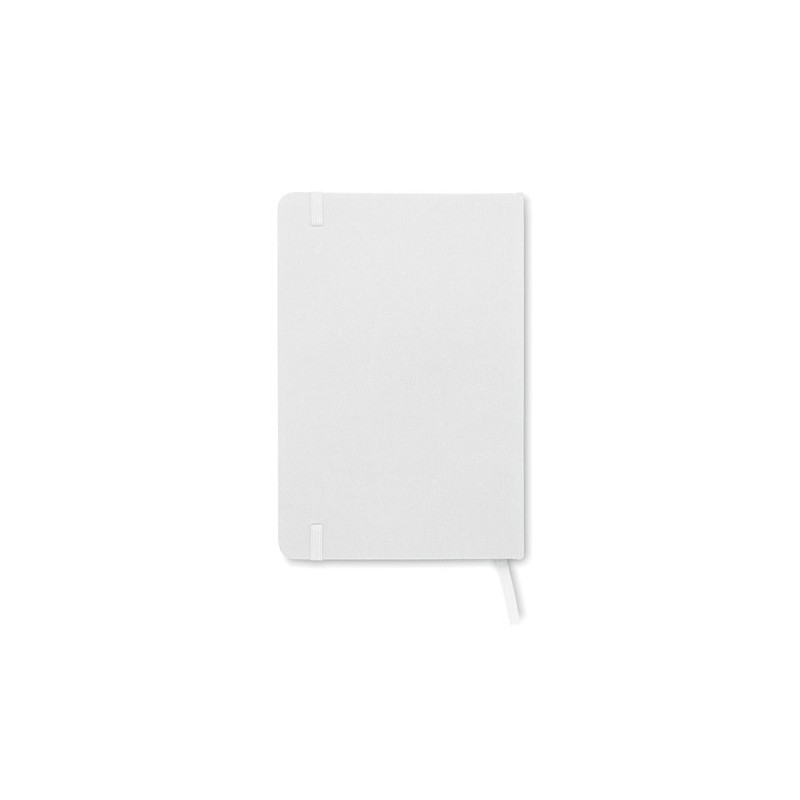 Carnet A5  en couverture RPET 600D - NOTE RPET MO9966 Matières : papier recyclé Couleurs : blanc objet promotionnel éco-responsa