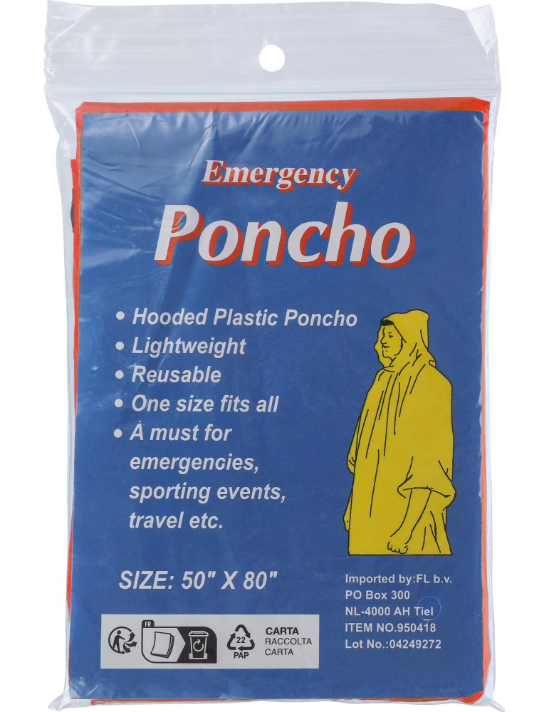 Poncho en PE Objets Publicitaires Pratiques Pablo