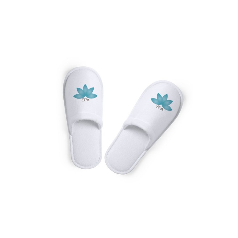 Pantoufles Confortables Personnalisées Pas Cher - Tarkun Matières : coton Couleurs : gris cadeau client original