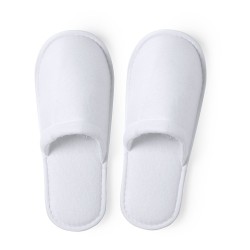 Pantoufles Confortables Personnalisées Pas Cher - Tarkun Matières : coton Couleurs : gris cadeau entreprise pas cher