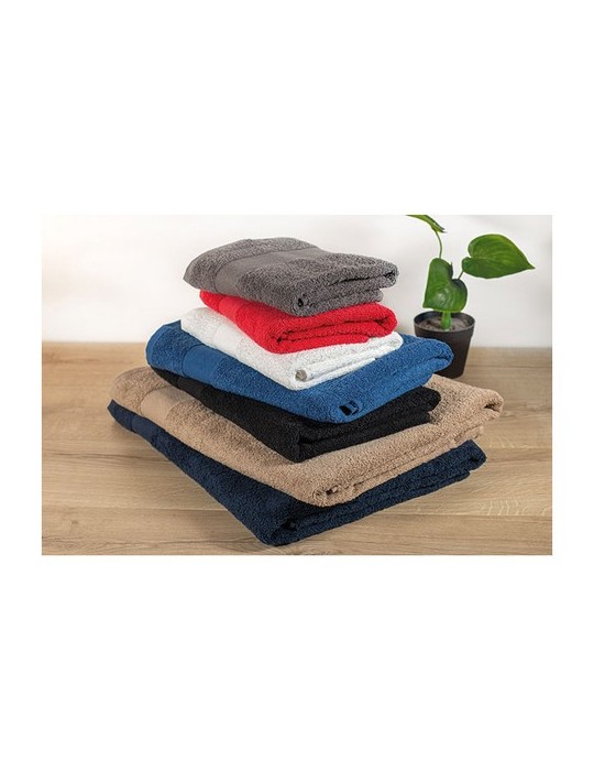 Serviette Coton Bio Personnalisée 140x70 PERRY pas cher