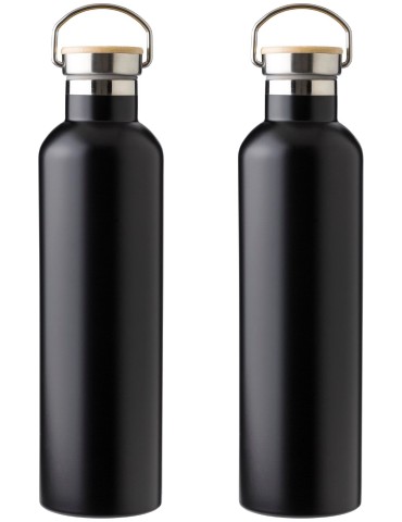 Bouteille Isotherme Personnalisée en Acier Inoxydable 1000 ml pas cher 2
