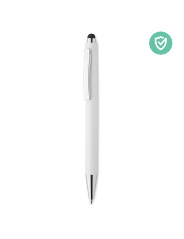 Stylo antibactérien personnalisé | Objets publicitaires BLANQUITO CLEAN