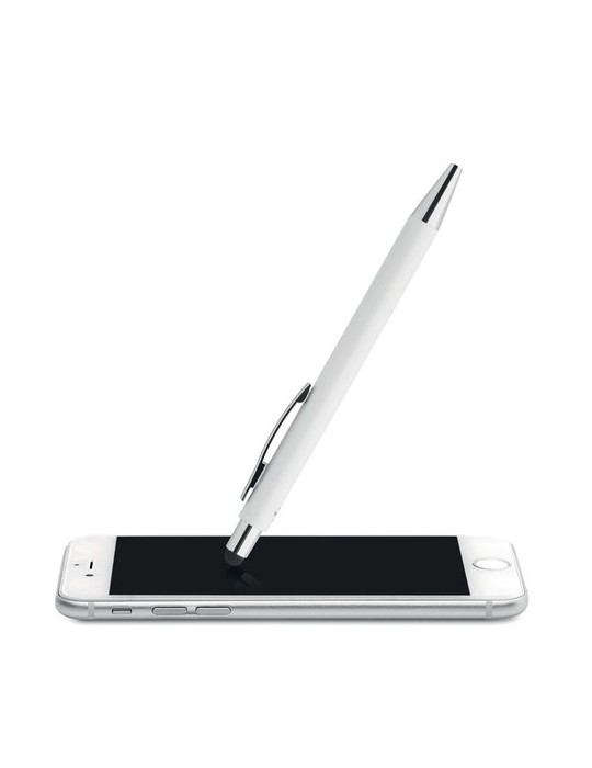 Stylo antibactérien personnalisé | Objets publicitaires BLANQUITO CLEAN