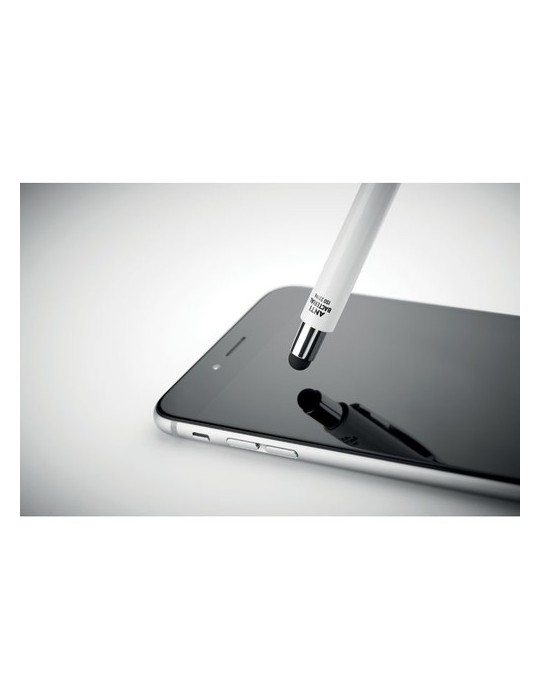 Stylo antibactérien personnalisé | Objets publicitaires BLANQUITO CLEAN
