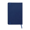 Carnet A5  en couverture RPET 600D - NOTE RPET MO9966 Matières : papier recyclé Couleurs : bleu marquage laser ultra précis