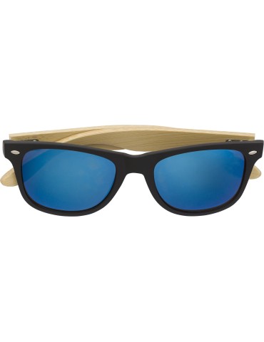 Lunettes de soleil en bambou - Style et protection UV 2