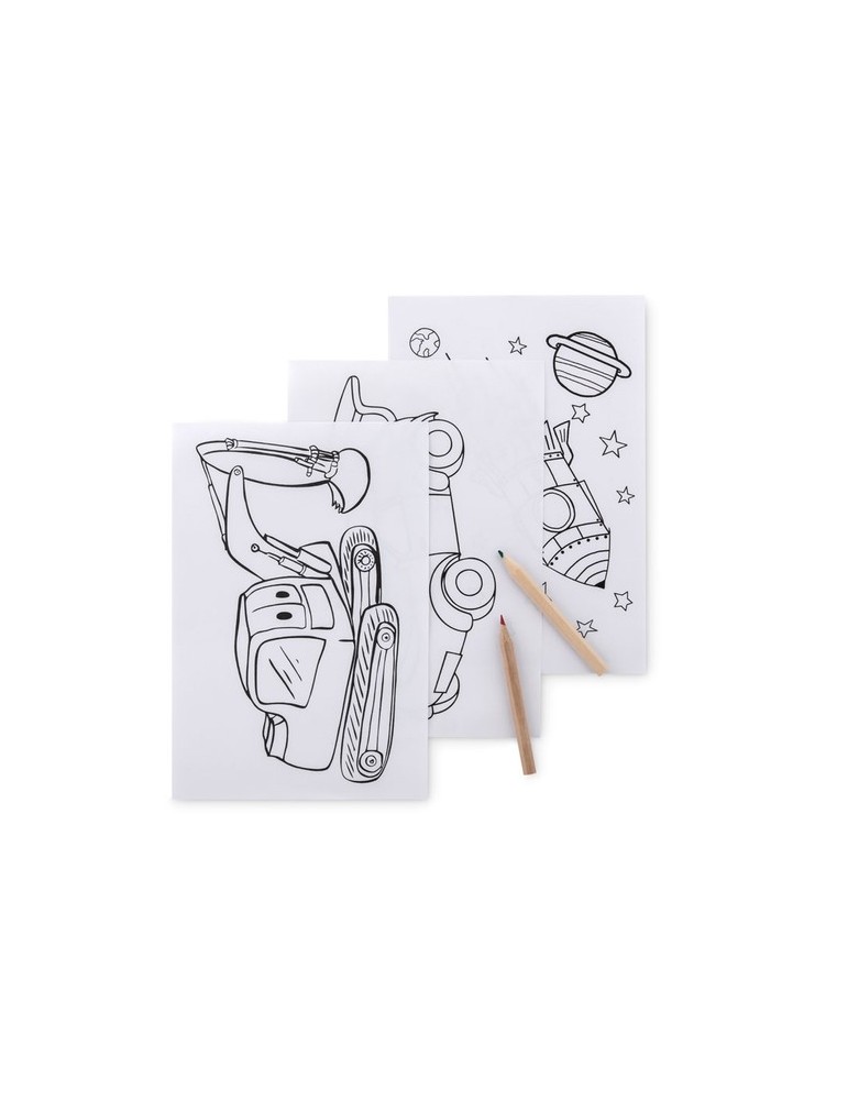 Set de coloriage Personnalisé - FOLDER2 GO, Cadeau créatif pas cher