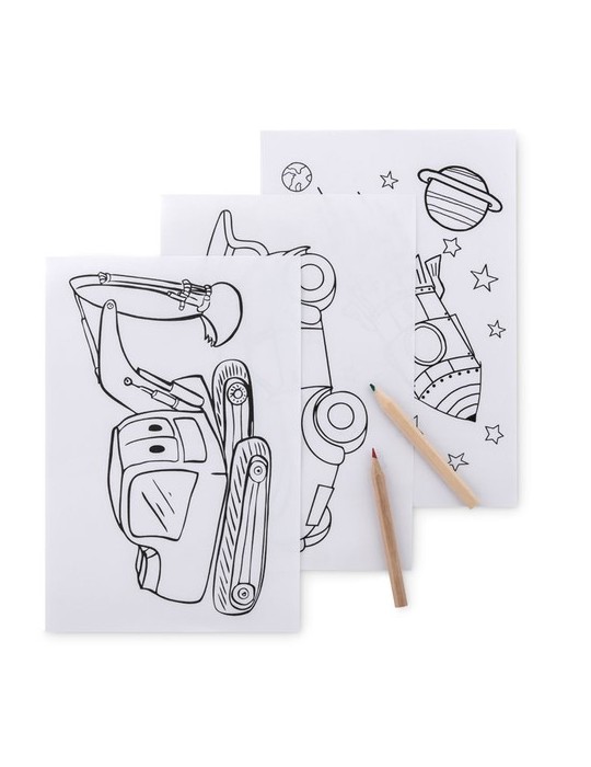 Set de coloriage Personnalisé - FOLDER2 GO, Cadeau créatif pas cher
