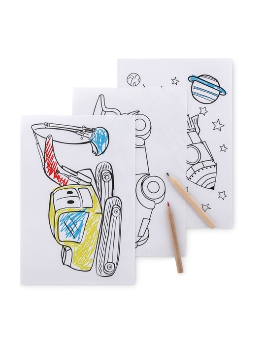 Set de coloriage Personnalisé - FOLDER2 GO, Cadeau créatif pas cher