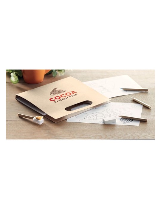 Set de coloriage Personnalisé - FOLDER2 GO, Cadeau créatif pas cher