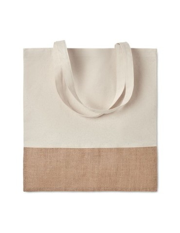 Personnalisable Sac à Provisions en Jute