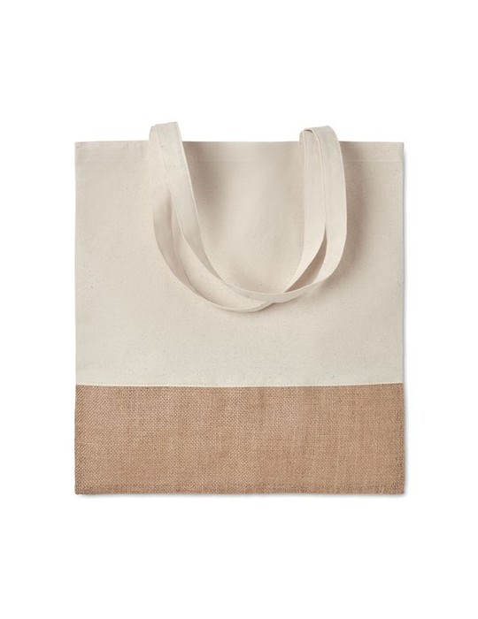Personnalisable Sac à Provisions en Jute