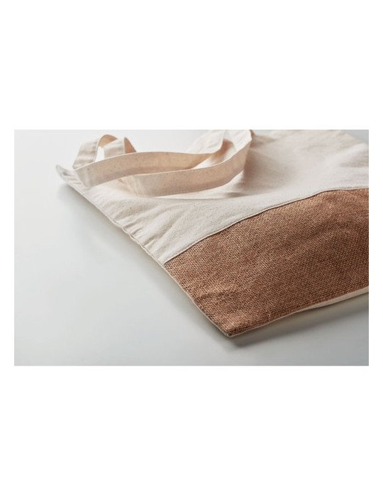 Personnalisable Sac à Provisions en Jute