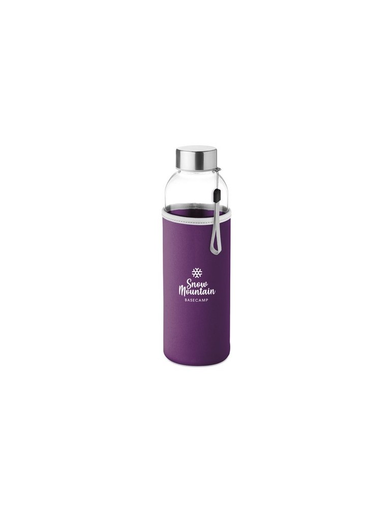Bouteille en verre 500ml Personnalisée Objets Publicitaires UTAH GLASS