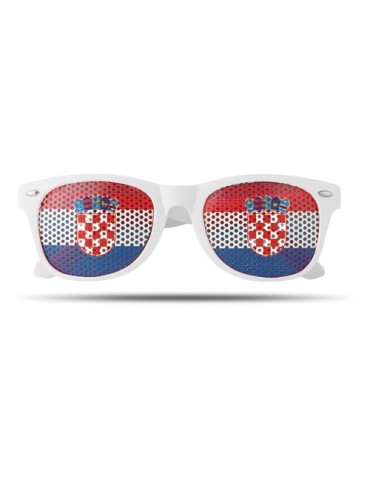 Lunettes de Supporter Élégance Festive Personnalisée pas cher