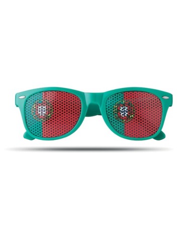 Lunettes de Supporter Élégance Festive Personnalisée pas cher 2