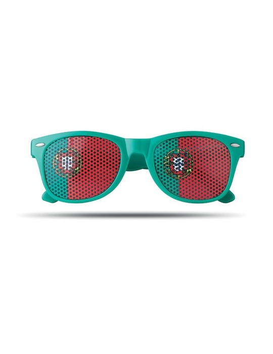 Lunettes de Supporter Élégance Festive Personnalisée pas cher