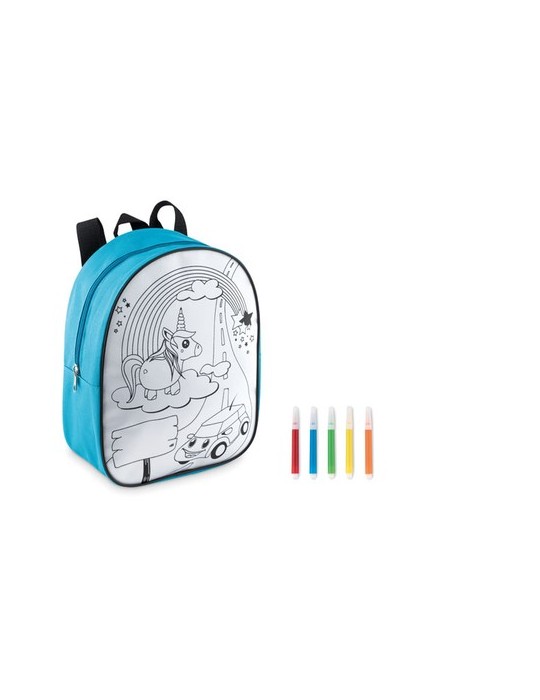 Sac à dos à colorier personnalisé - BACKSKETCHY