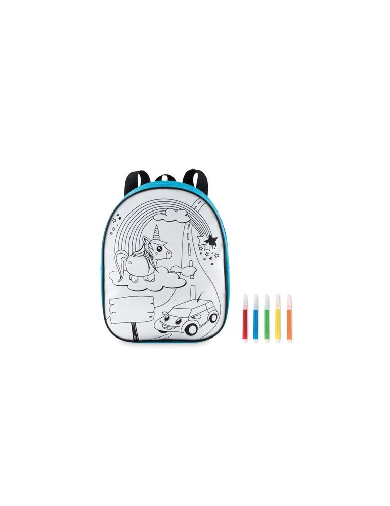 Sac à dos à colorier personnalisé - BACKSKETCHY