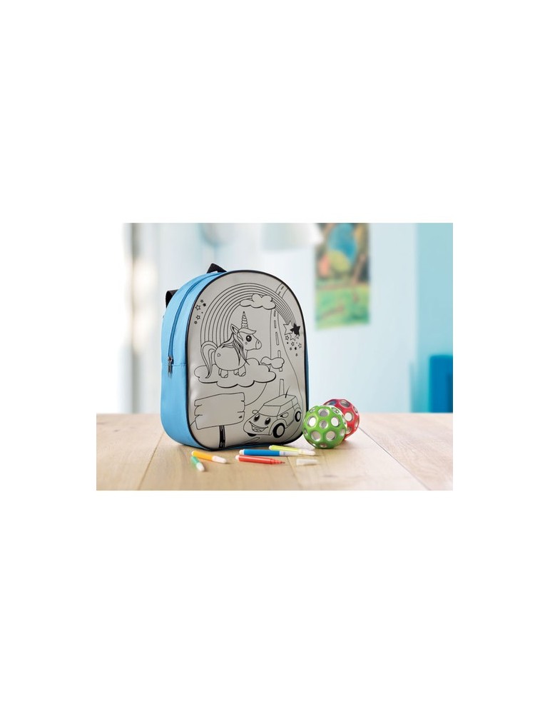 Sac à dos à colorier personnalisé - BACKSKETCHY