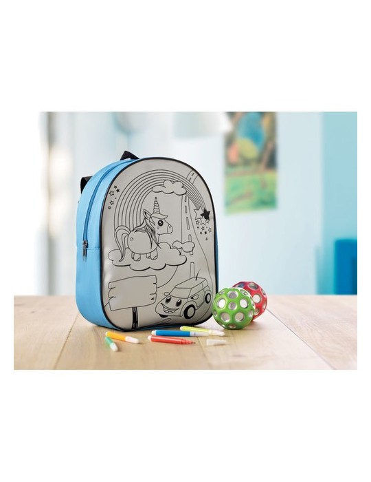 Sac à dos à colorier personnalisé - BACKSKETCHY