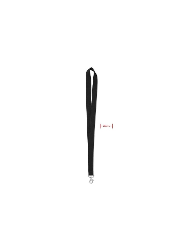 Tour de Cou SIMPLE LANY 20 mm - Objet Publicitaire Personnalisé