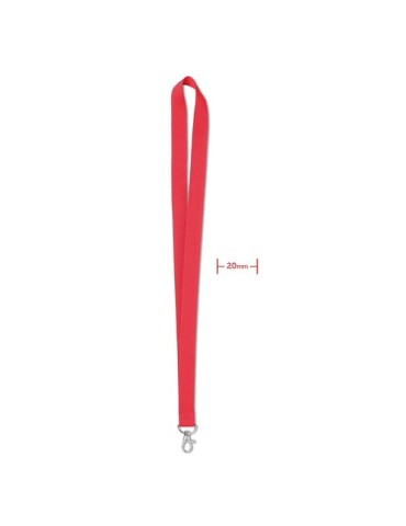 Tour de Cou SIMPLE LANY 20 mm - Objet Publicitaire Personnalisé 2