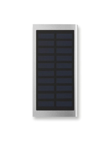 Powerbank Solaire 8000mAh Personnalisé - Chargeur Pratique pas cher