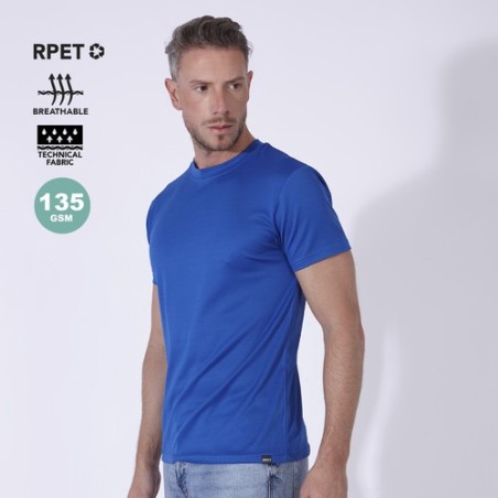 T-Shirt Éco-responsable Sportif Personnalisé Adulte Tecnic Markus Matières : PET recyclé Taille textile : XL Couleurs : bleu cad
