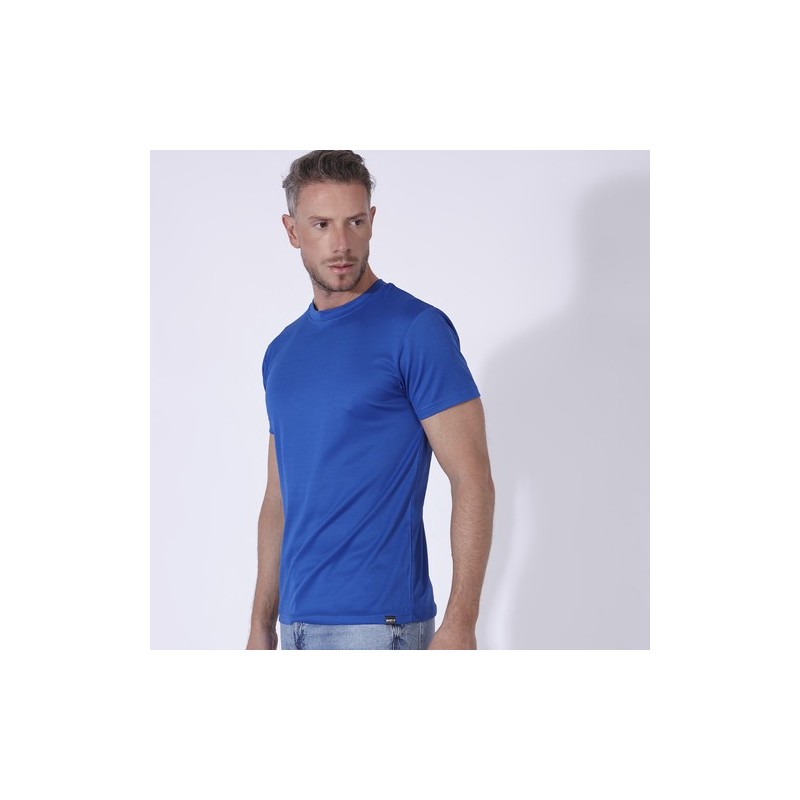 T-Shirt Éco-responsable Sportif Personnalisé Adulte Tecnic Markus Matières : PET recyclé Taille textile : XL Couleurs : bleu liv