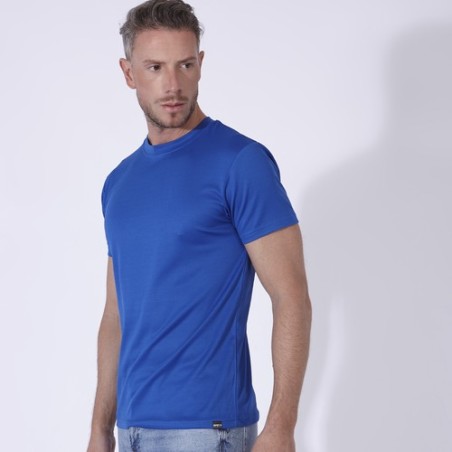 T-Shirt Éco-responsable Sportif Personnalisé Adulte Tecnic Markus Matières : PET recyclé Taille textile : XL Couleurs : bleu liv