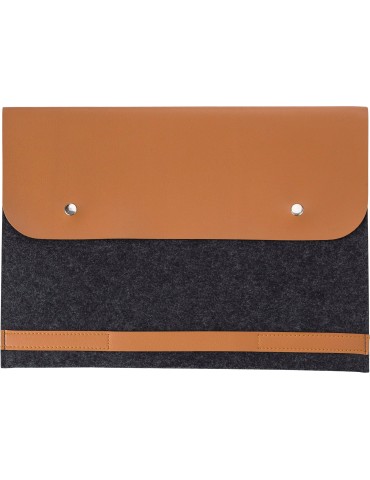 Pochette en feutre rPET élégante et  personnalisée pas cher 2