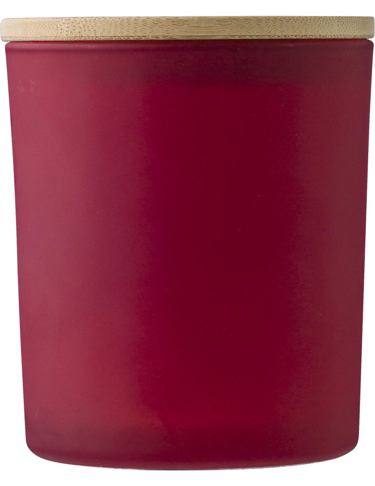 Bougie Matthew en verre - Cadeau idéal personnalisée pas cher