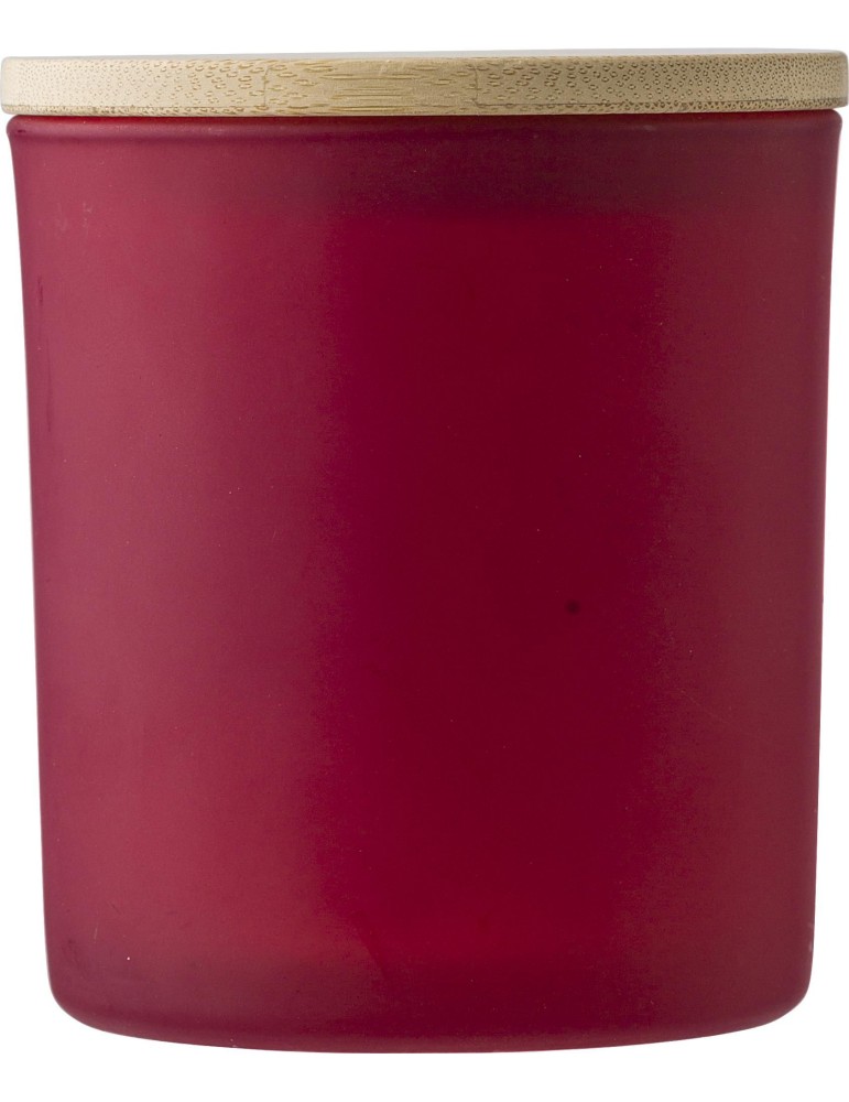 Bougie Lucas en verre - Cadeau personnalisable