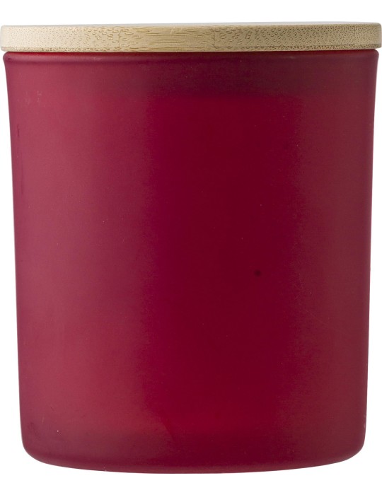 Bougie Lucas en verre - Cadeau personnalisable